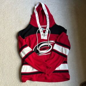 Carolina Hurricanes Hockey Jersey Drawstring Sweartshirt Hoodie
